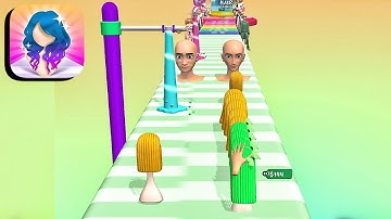 Wig Maker Gameplay | All Levels Part 10