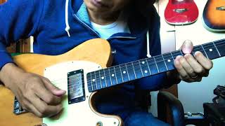 Improvised with the bridge pickup tone of the Telecaster