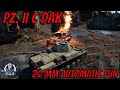 Pz ii c dak 20 mm automatic premium fun  war thunder gameplay