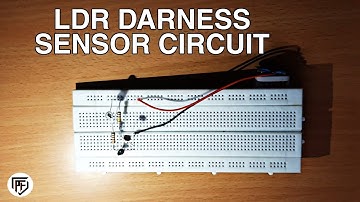 LDR Circuit Working Model | Darkness Sensor Model | Class 12  CBSE |  Project Factory