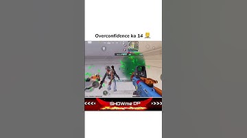 Fastest 1v4 clucth with overconfidence player 🤦☠️