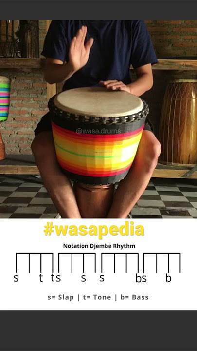 Belajar rhythm djembe bareng Wasadrums #wasapedia