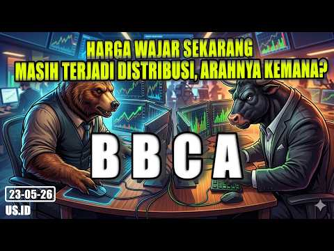 230526 HARGA WAJAR SAHAM BBCA LK Q1 2026 KEMANA ARAHNYA SEKARANG?