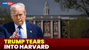 Donald Trump blasts Harvard over remedial math move - Watch video