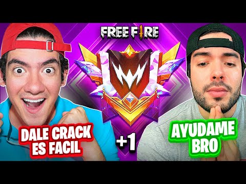 ASI AYUDE a AMIGO a LLEGAR AL NUEVO RANGO GRAN MAESTRO en FREE FIRE !! | TheDonato