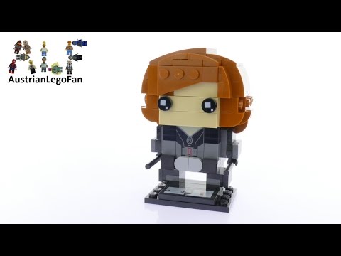 Lego BrickHeadz 41591 Black Widow - Lego Speed Build Review