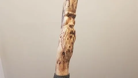 WOOD SPIRIT WALKING STICK