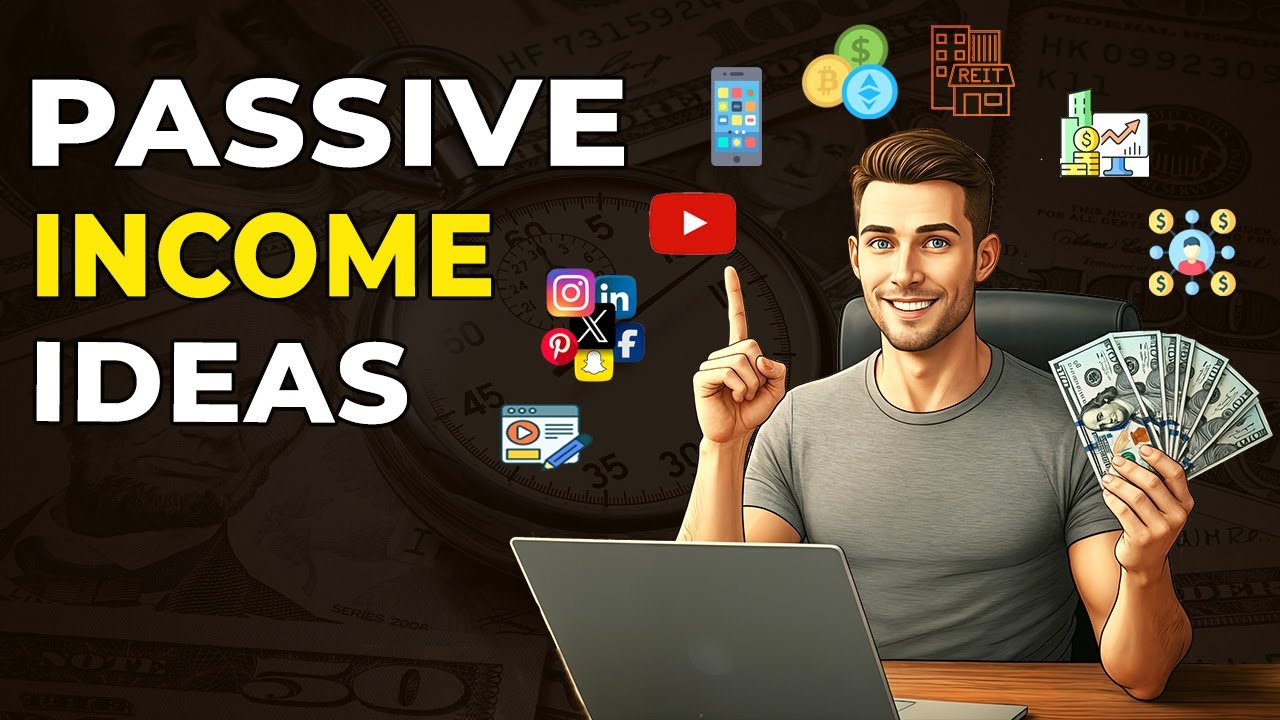 10 Online Passive Income Ideas to Make More Money in 2025. - YouTube