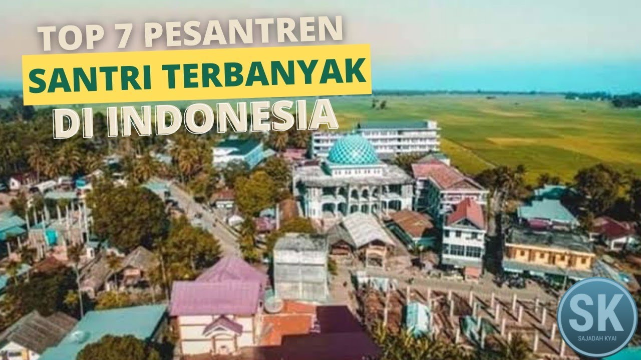 SANTRI TERBANYAK di INDONESIA⁉️ Inilah 7 PESANTREN‼️
