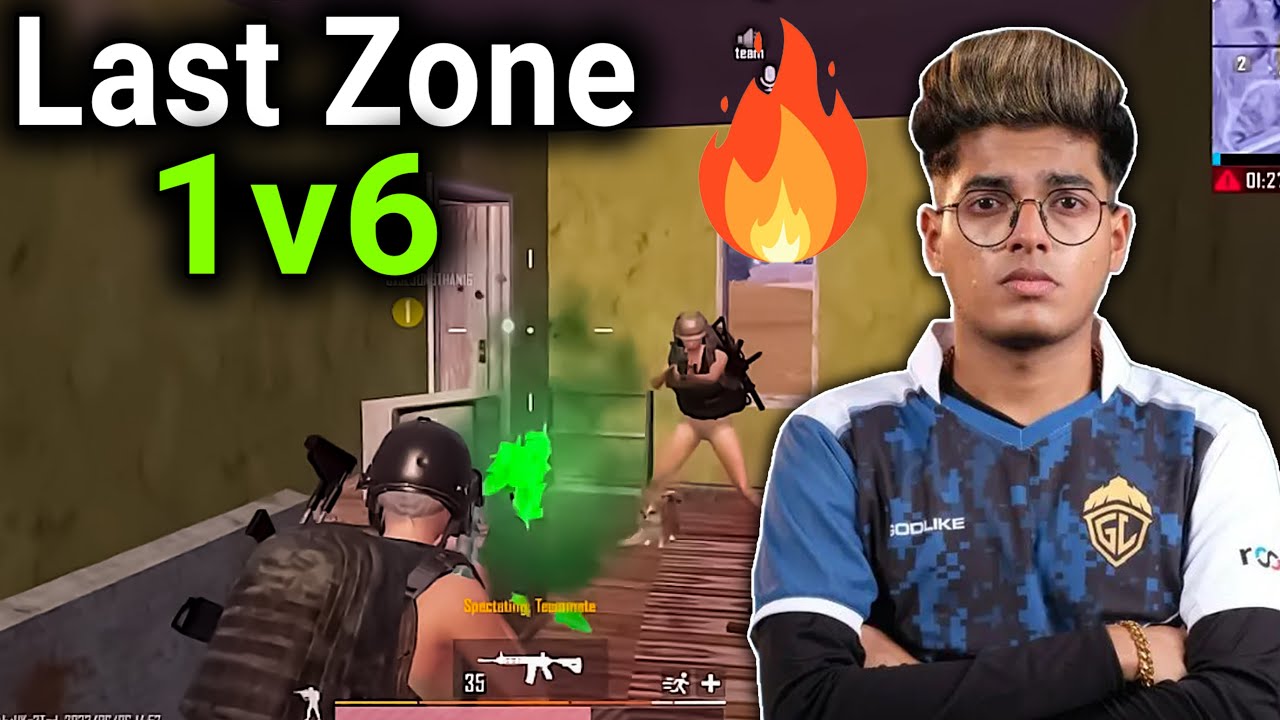 Jonathan POV 1v6 in Last Zone 🔥 Godlike Chicken Dinner 😱 Villagers ...