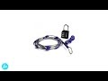 PacSafe Antivol Câble Ajustable WrapSafe – Cadenas Inclus, Acier Ultra Résistant, Circonférence 170cm – Sacs, Vélos, Skis
