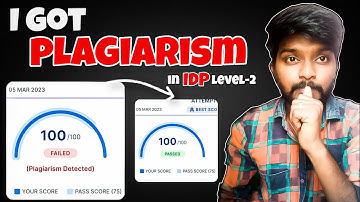 I Got Plagiarism in NxtWave IDP Level 2   by shiva prasad m