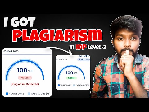 I Got Plagiarism in NxtWave IDP Level 2   by shiva prasad m