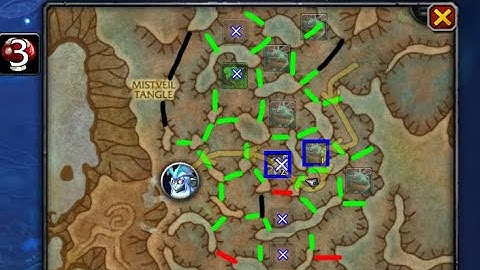 RoboMaze Mists of Tirna Scithe Maze Weakaura - Updated for War Within Season 1