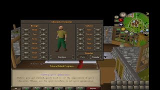 A RuneScape tutorial island experience