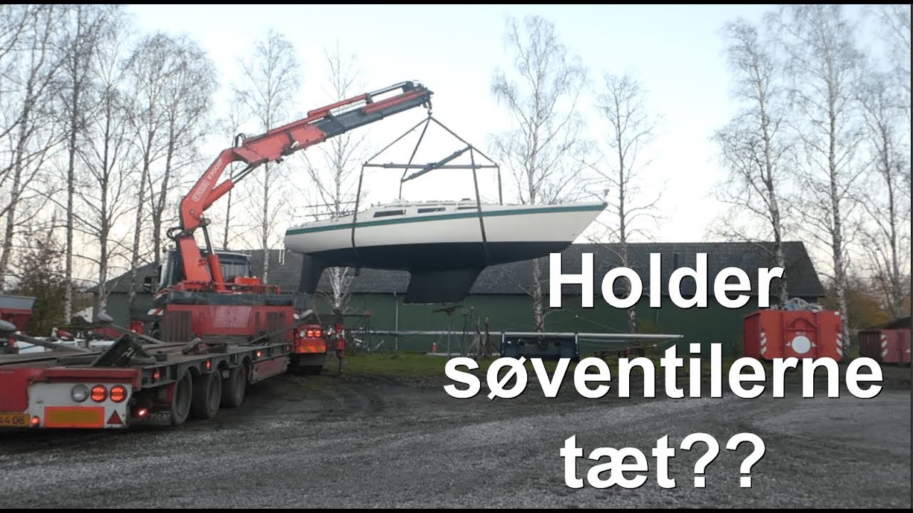 Ep. 3. Søsættelse, men vi aner ikke om båden kan flyde 😱