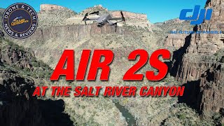 DJI Air 2S - Flight Over The Salt River Canyon