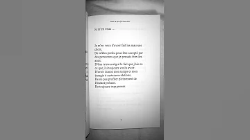 Je M En Veux 