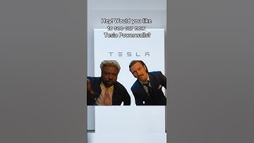 Yes! We have Tesla Powerwalls!🔋🔌‼️#solar #battery #tesla #powerwalls #military #bullettrainmovie