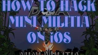HOW TO HACK MINI MILITIA ON iOS [v2.2.65][JAILBREAK REQUIRED][UNLIMITED HEALTH,JETPACK&GRANADES] screenshot 5