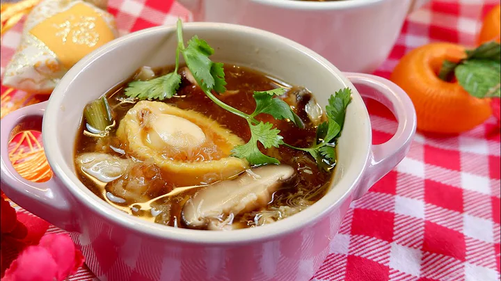 The Easiest Thai Fish Maw Soup Ever with Abalone! 泰式鲍鱼鱼鳔汤 Chinese New Year Reunion Dinner Recipe - DayDayNews