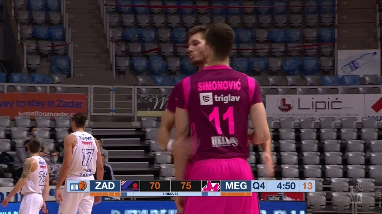 Triple by Marko Simonović! (Zadar – Mega Soccerbet, 17.1.2021)