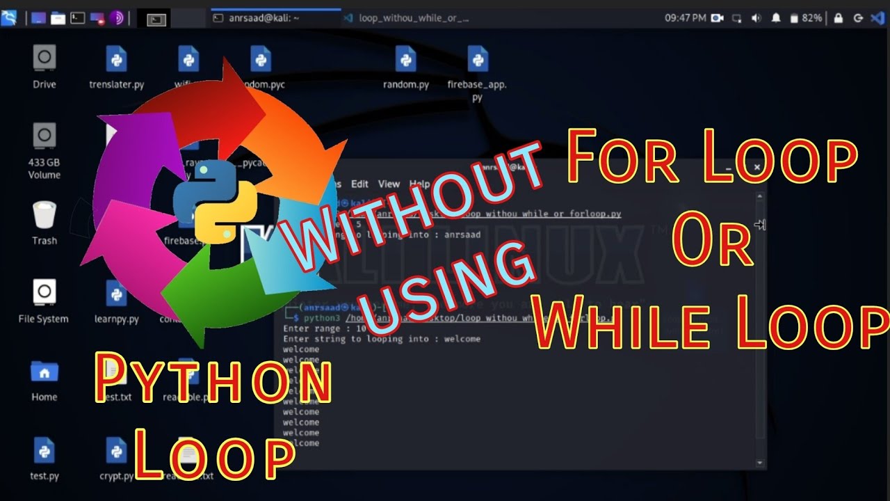New way to looping on Python #python #code - YouTube