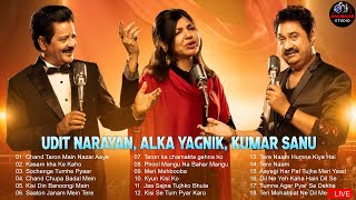 Evergreen Kumar Sanu Udit Narayan Alka Yagnik Romantic Old Hindi Songs Superhit Jukebox 