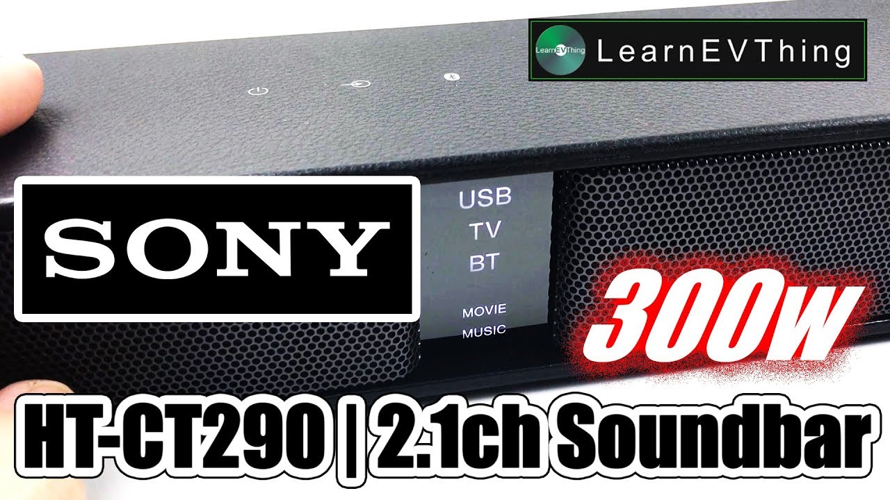 Unboxing Sony HT-CT290 Ultra slim 300W with Bluetooth Testing sound -