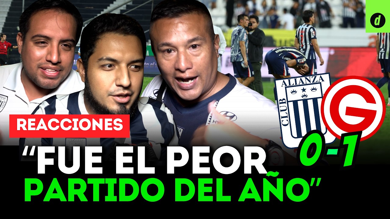 REACCIONES de HINCHAS de ALIANZA LIMA tras perder contra DEPORTIVO GARCILASO | Depor