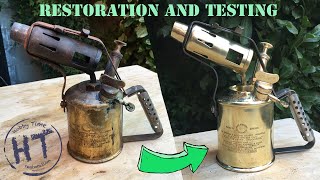 Blow Torch Restoration and Test