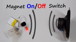 Awesome Experiment Magnetic Sensor Switch | Homemade Magnetic Switch | Diy Magnetic Switch