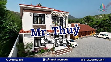 Xây Nhà Trọn Gói Tại Lâm Đồng | Mẫu Nhà Mái Nhật 2 Tầng Đẹp Hiện Đại Do ST DECOR Thi Công Trọn Gói