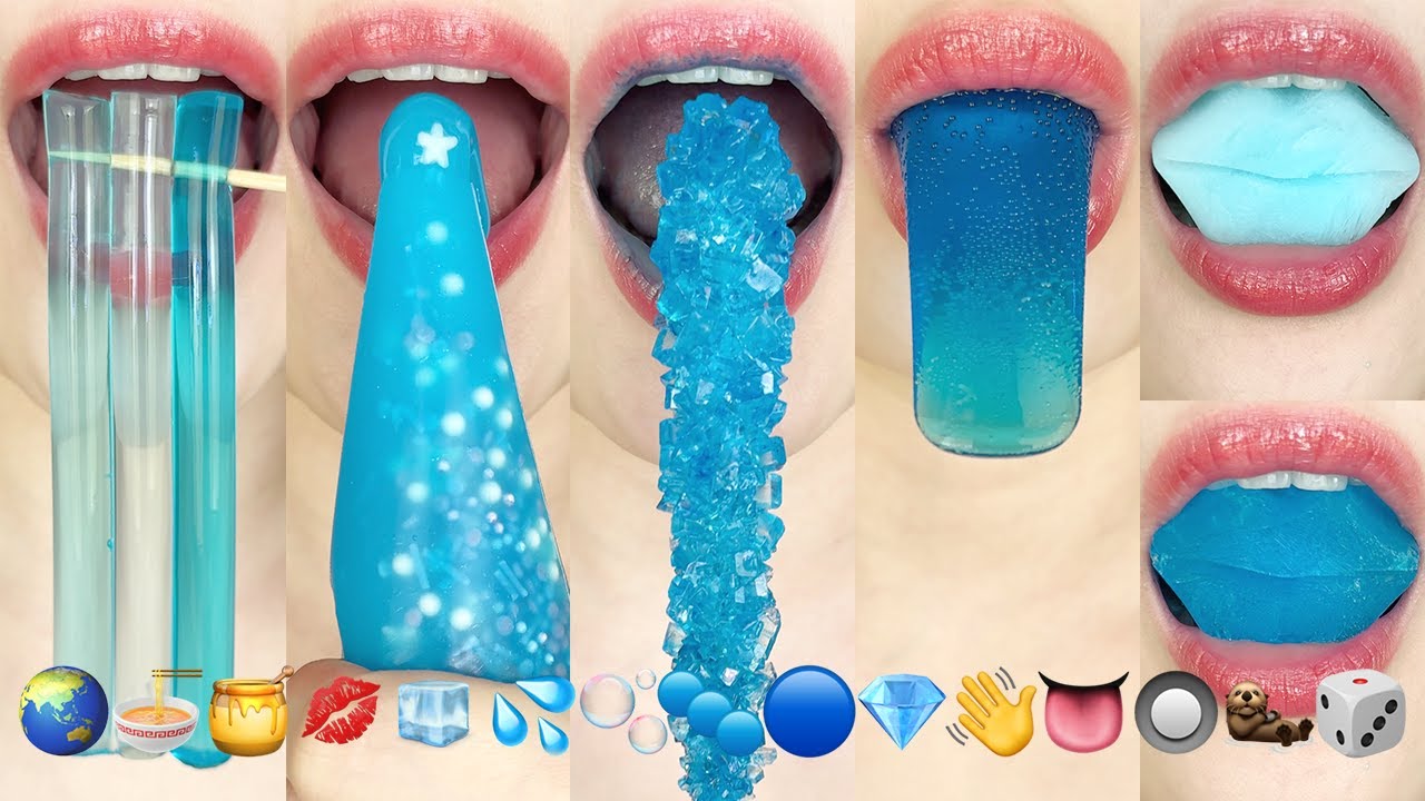 asmr BLUE EMOJI FOOD ๐๐๐ฏ๐๐ง๐ฆ๐ซง๐ต๐๐๐
๐๐ฆฆ๐ฒ ํ๋์ ์ด๋ชจ์ง ๋จน๋ฐฉ eating sounds - YouTube