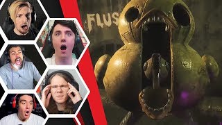 Let's Players Reaction To Stranger Sewers Jumpscares \& Scary Moments | Dark Deception