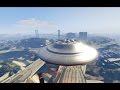 #24【GTA5：MOD編】UFOに乗ってちょっと暴れるぞ!!(チカチカ注意)