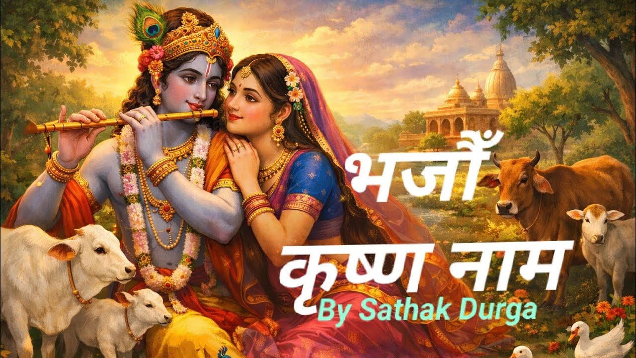 Bhajau Krishna Nam|भजौँ कृष्ण नाम|Nepali Krishna Bhajan|Sathak Durga|Omnath|Du.Kee.Ma.