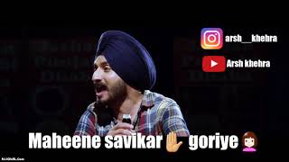 5 vajde nu| whatsapp status song|virasat sandhu|Arsh khehra