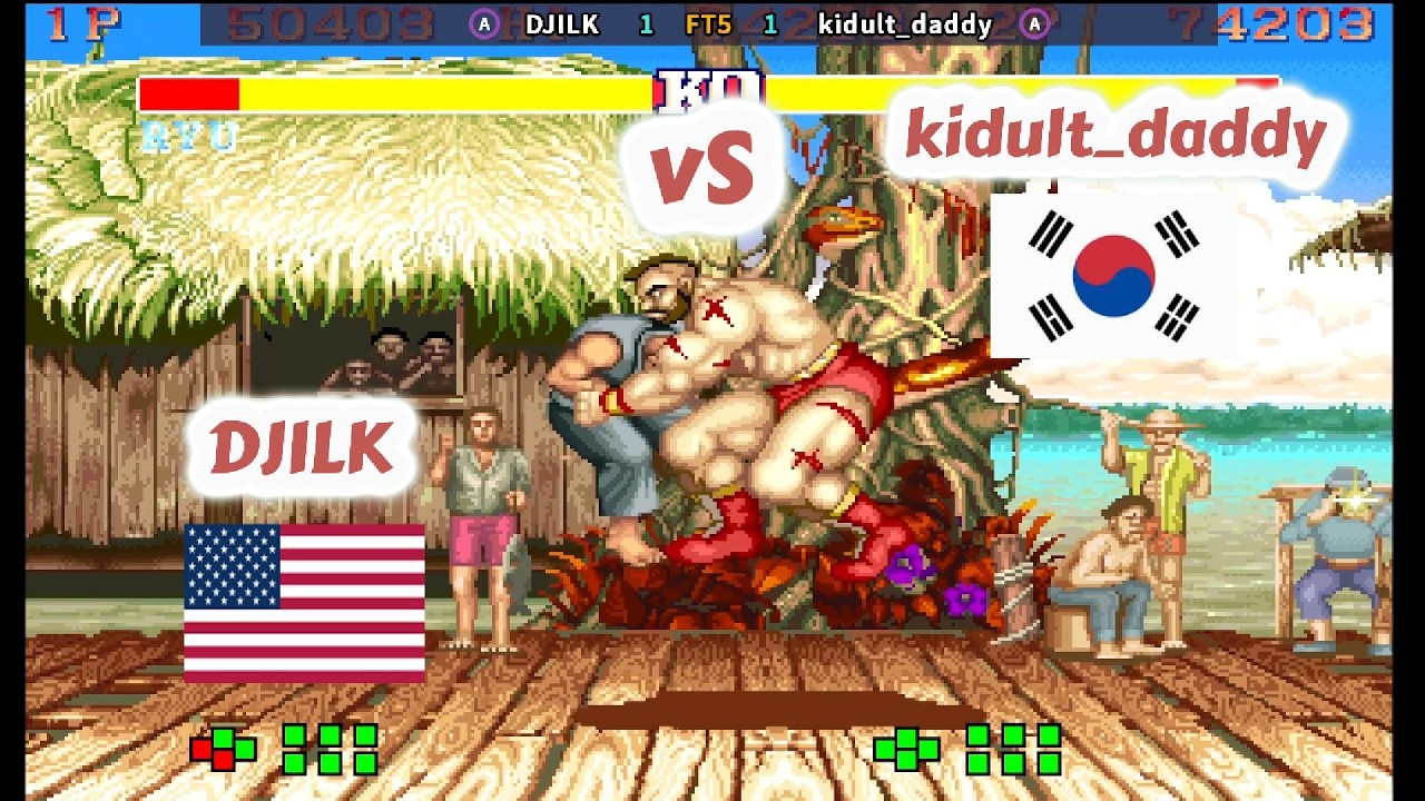Street Fighter II': Champion Edition - DJILK vs  kidult_daddy  - FT5 -1080P - 01.03.2026
