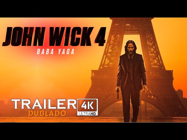 PARA TUDO! Assista ao EXPLOSIVO trailer final Legendado de 'John Wick 4:  Baba Yaga' - CinePOP