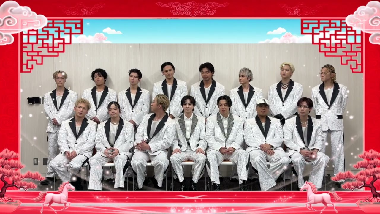 THE RAMPAGE 祝大家新年快樂🧧 馬行浪上，勢不可擋🐎 