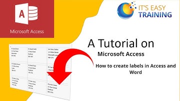 Secrets to Designing Labels in Access and Word