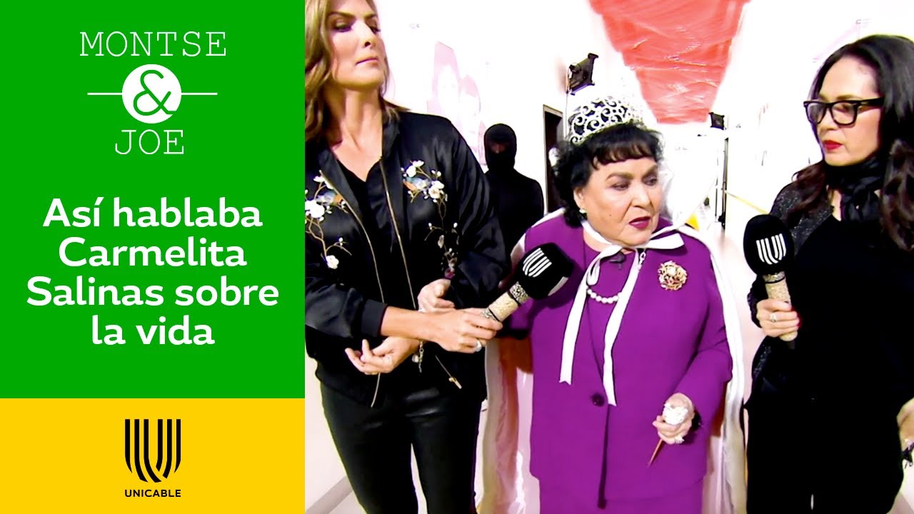 Carmen Salinas no pensaba rendirse ante las dificultades de la vida | Montse & Joe | Unicable
