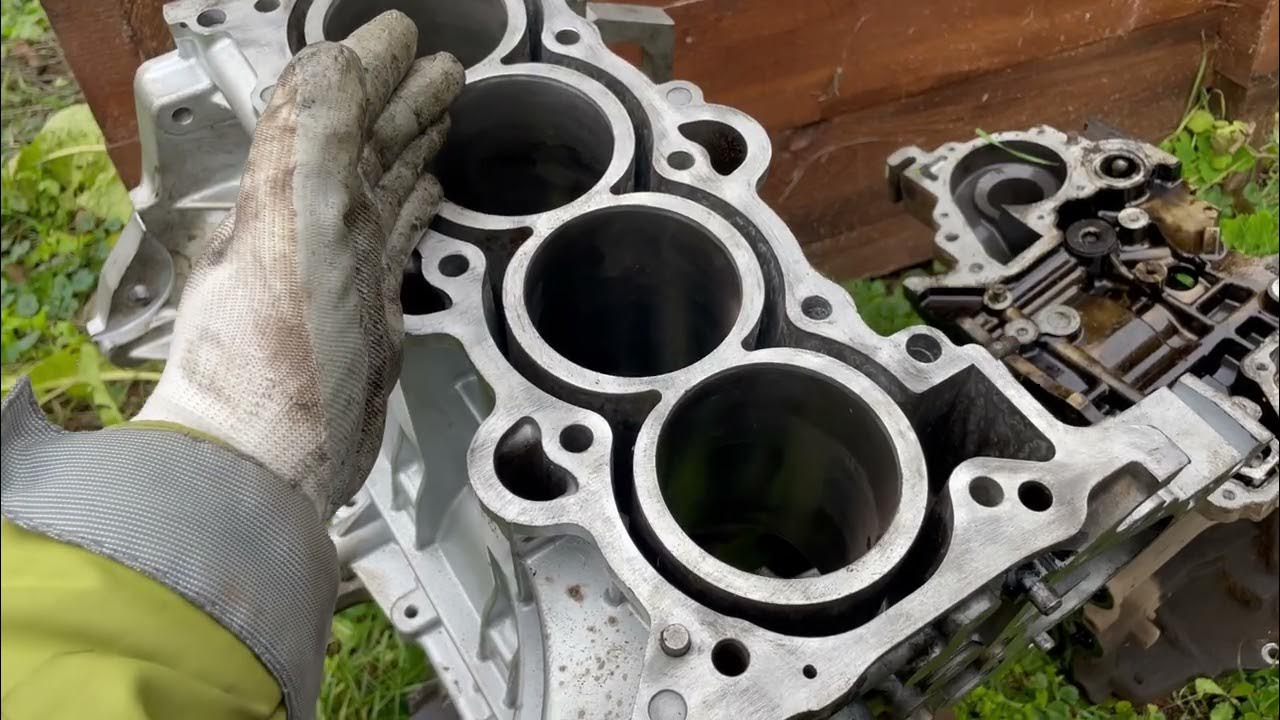 Подготовьте демонтированный двигатель к ремонту самостоятельно