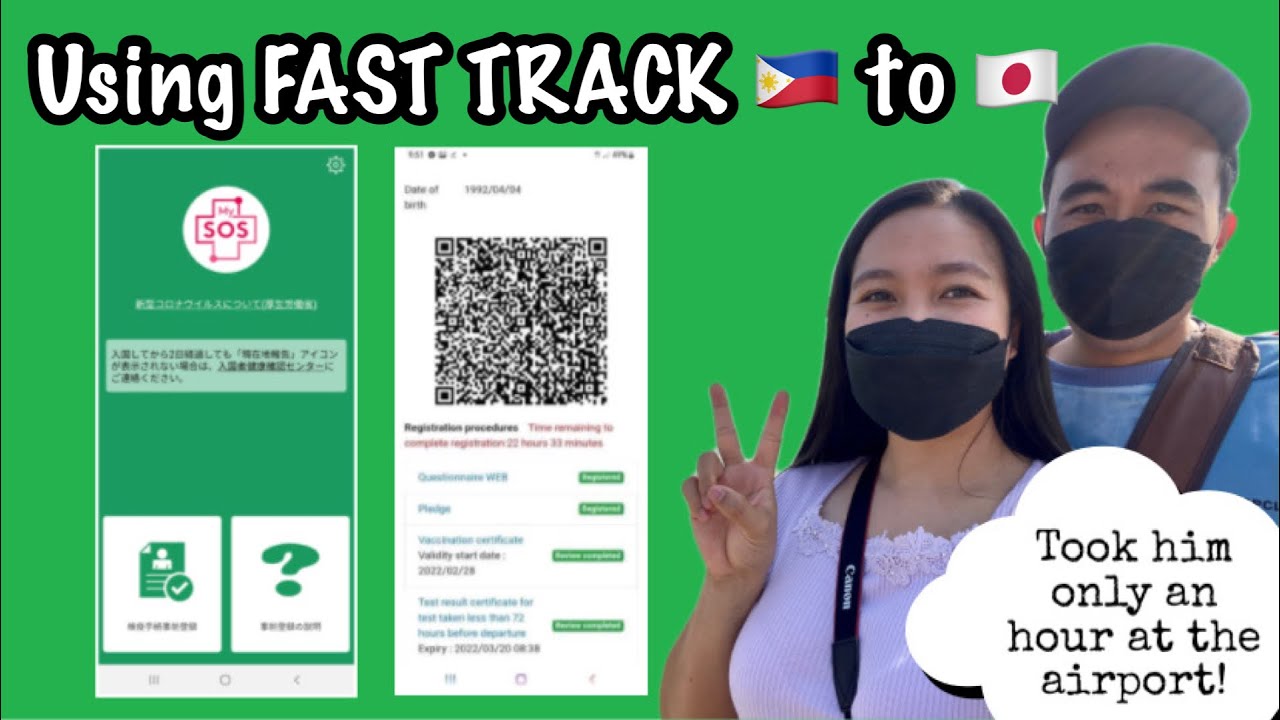 Fast Japan Programme USING FAST TRACK IN ENTERING IN JAPAN 2022 - YouTube
