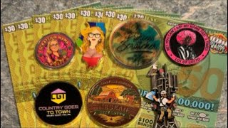 Full book of new $30 Grant ticket from Georgia. 