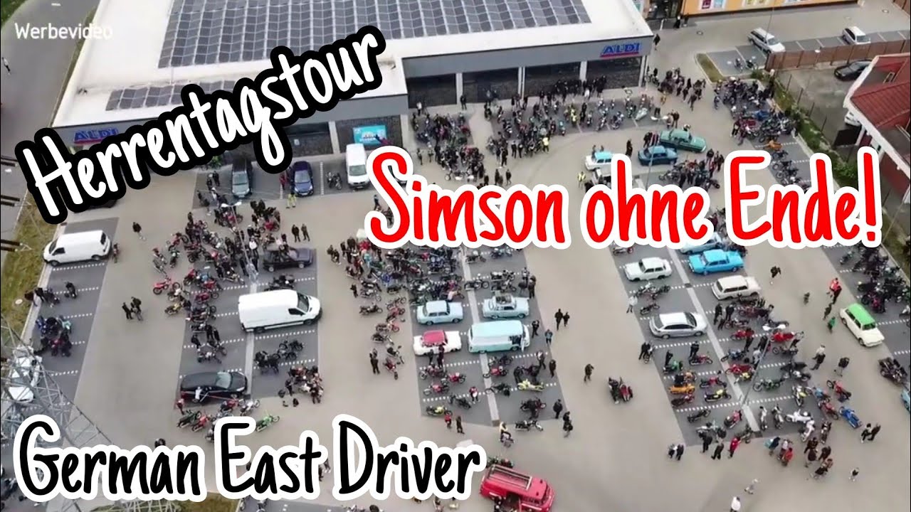 Herrentagstour der German East Driver // Simson Tour // Zweitakt // Erichs Erben