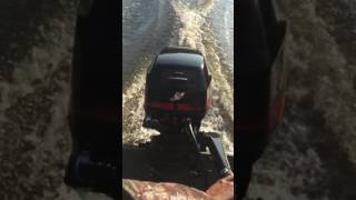 2000 9.9 Mercury 4 Stroke on 16' Jon boat