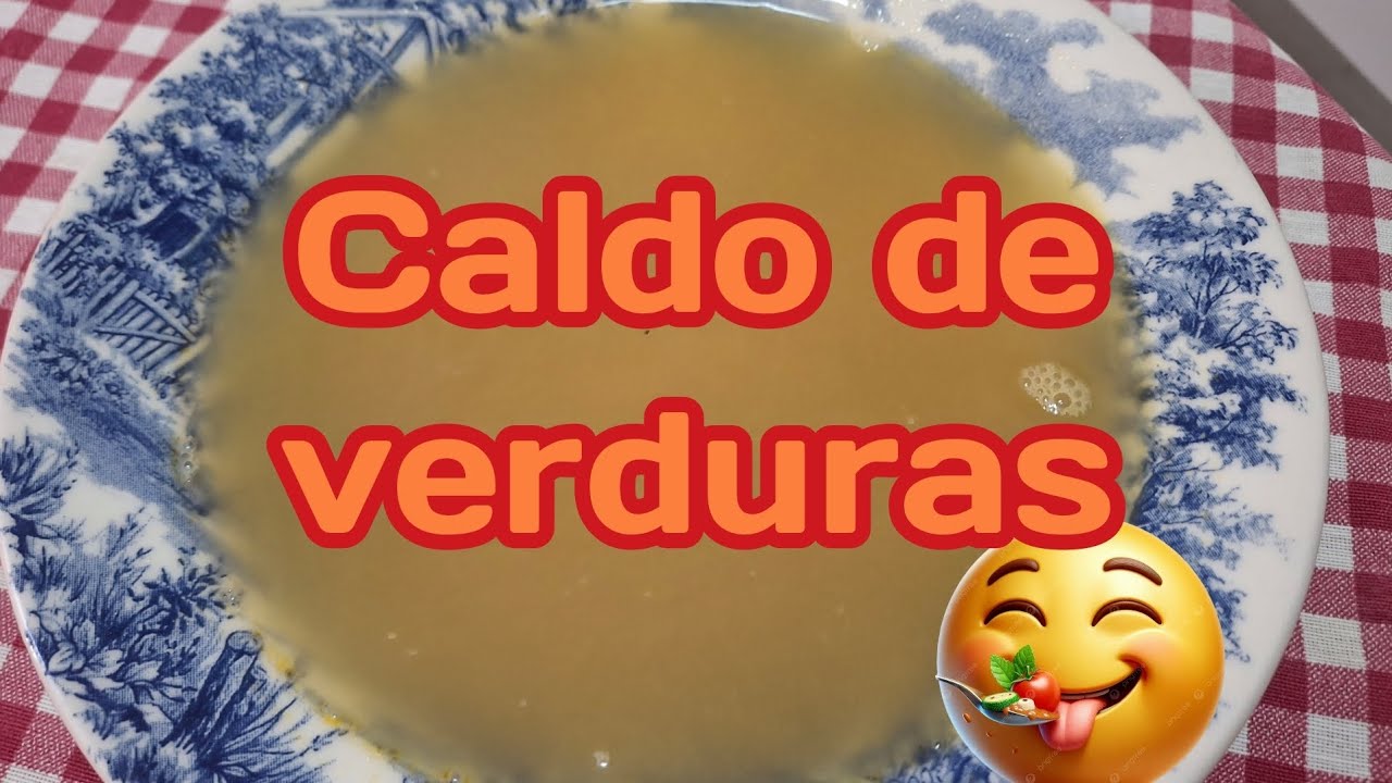 🥣 Caldo de Verduras | Receta Suave y Digestiva para Cuidar tu Intestino #caldodeverduras #caldos