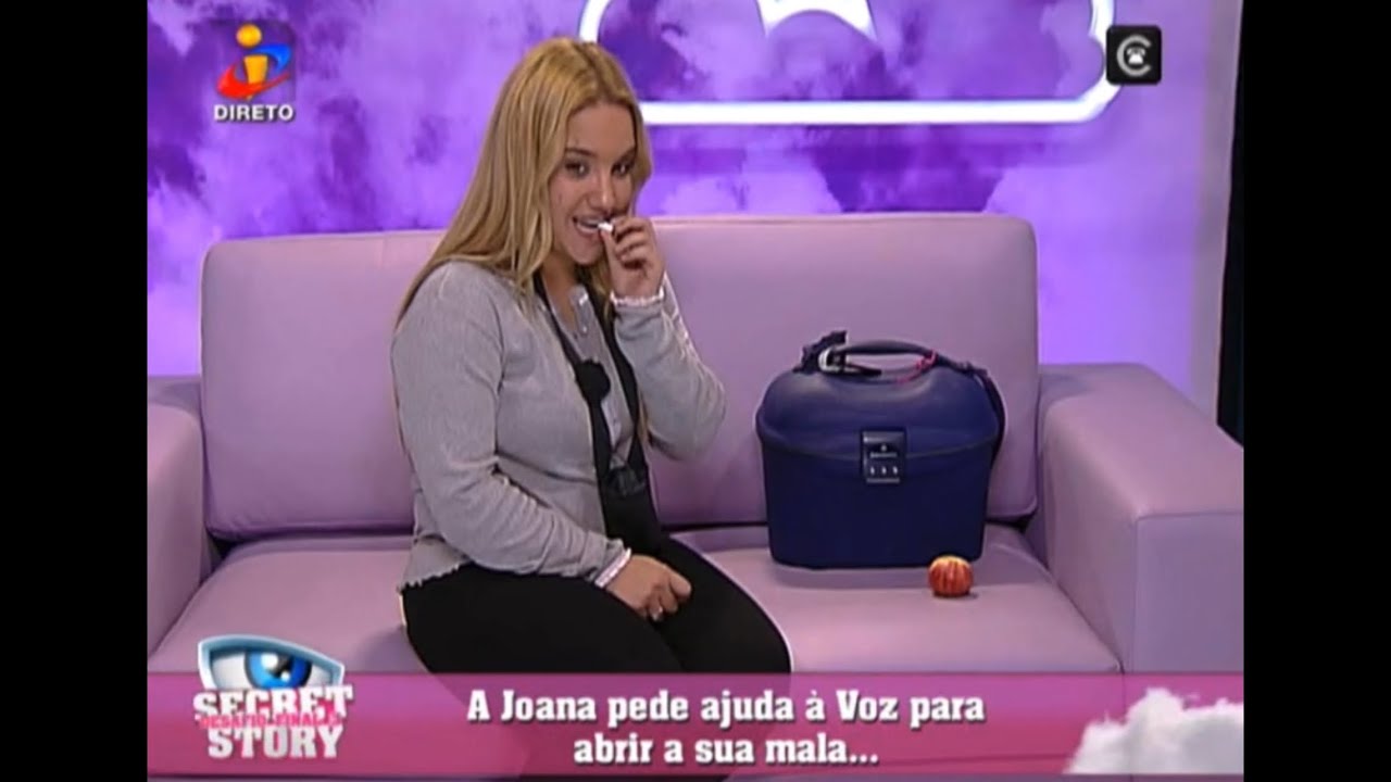 Desafio final 3 - Momento engraçado da Joana na casa do desafio final 